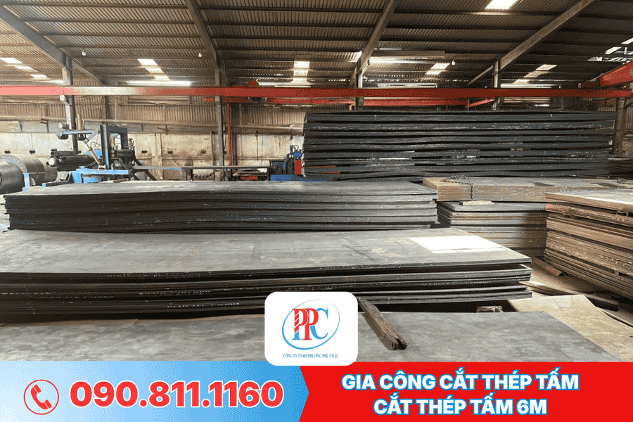 Cắt thép tấm tại HCM