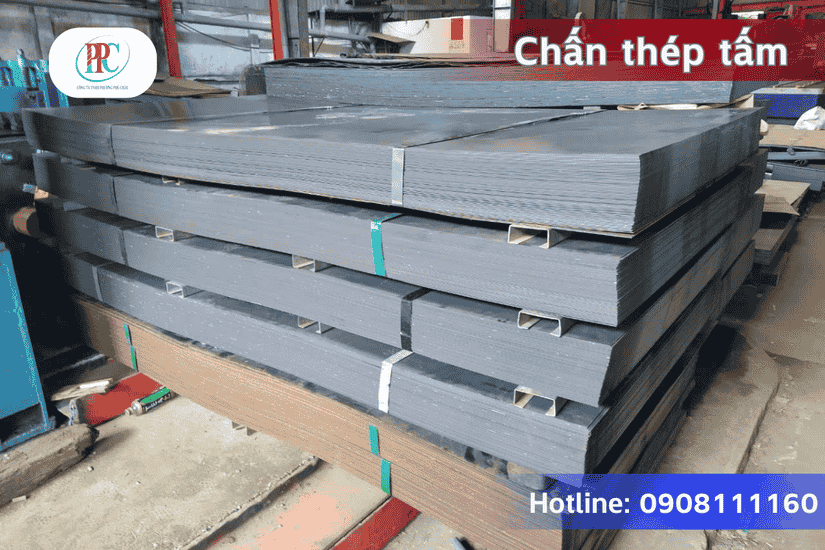 Gia công chấn thép tấm