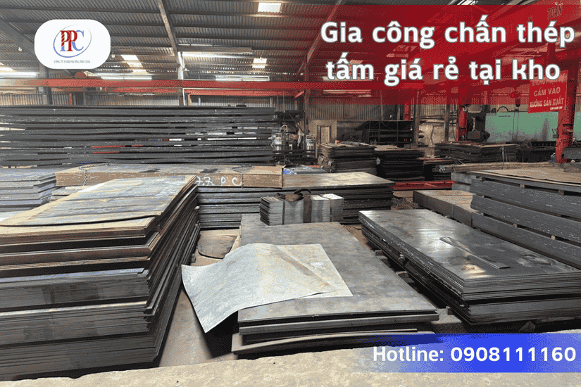 Gia công chấn thép tấm