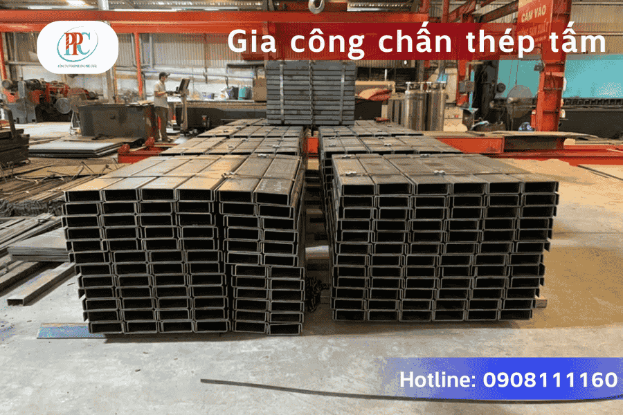 Gia công thép tấm tại Hồ Chí Minh