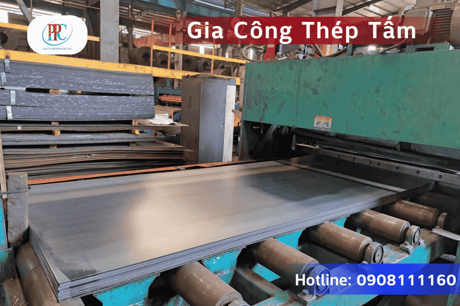 Gia công thép tấm tại Hồ Chí Minh