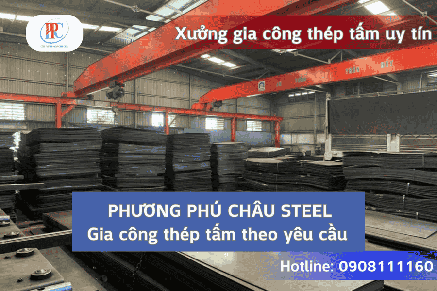 Quy trình gia công thép tấm