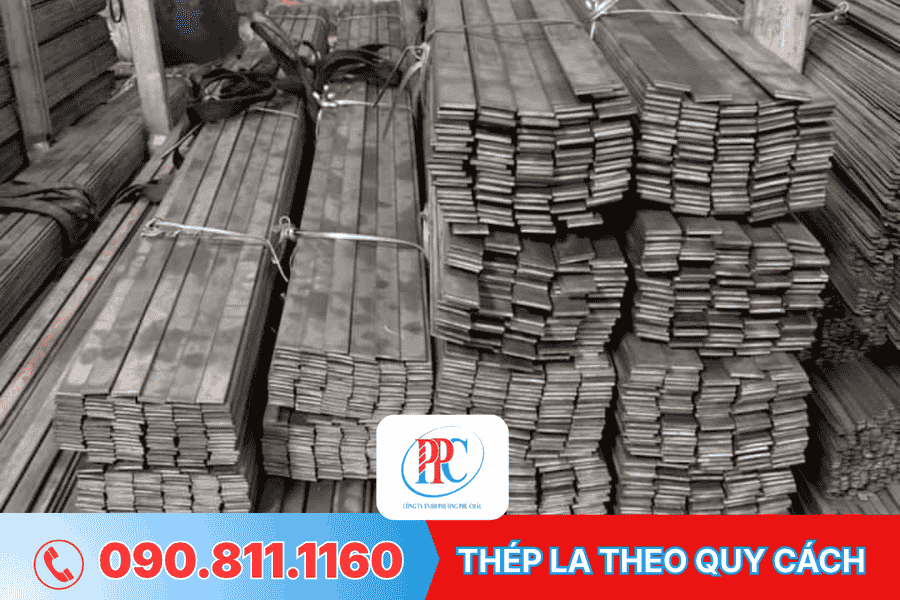 Thép la cắt theo quy cách