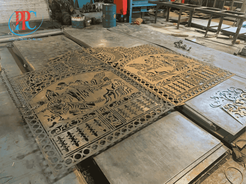 công nghệ cắt CNC - Lazer tại CTTNHH Phương Phú Châu