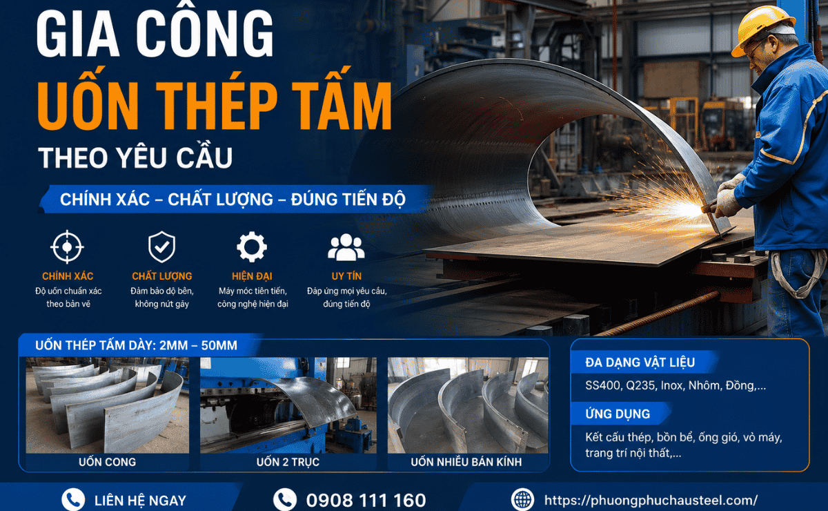 Uốn thép tấm
