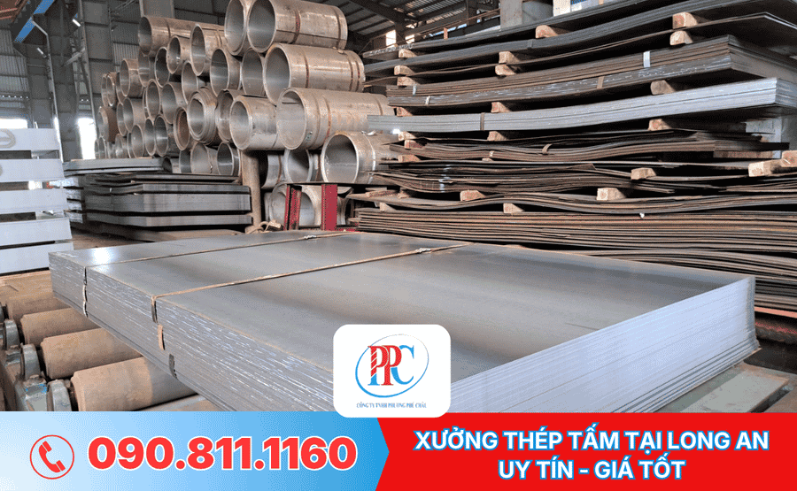 XƯỞNG THÉP TẤM TẠI LONG AN