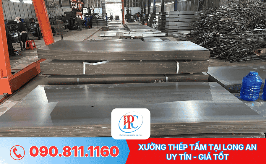 XƯỞNG THÉP TẤM TẠI LONG AN
