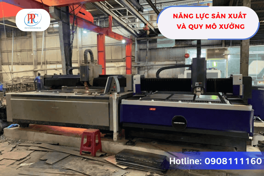 Xưởng gia công CNC thép tấm