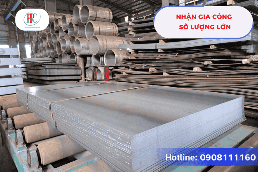 Xưởng gia công CNC thép tấm