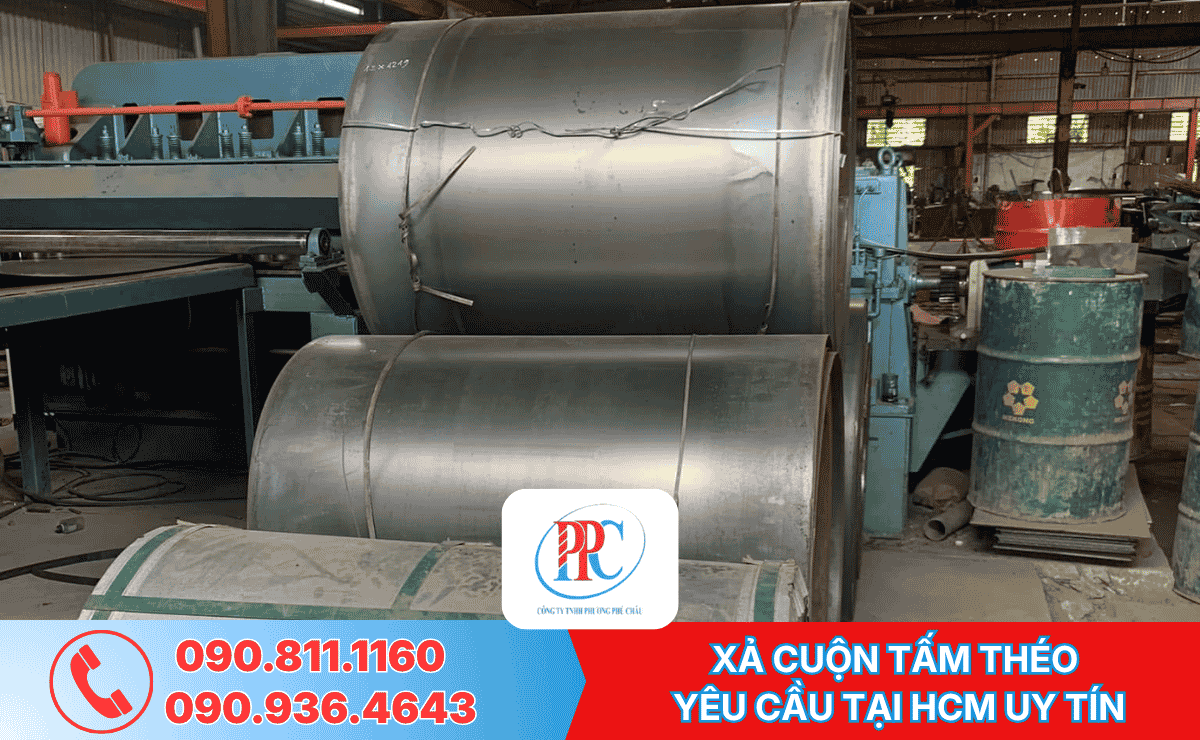 Xả Cuộn Tấm Theo Yêu Cầu