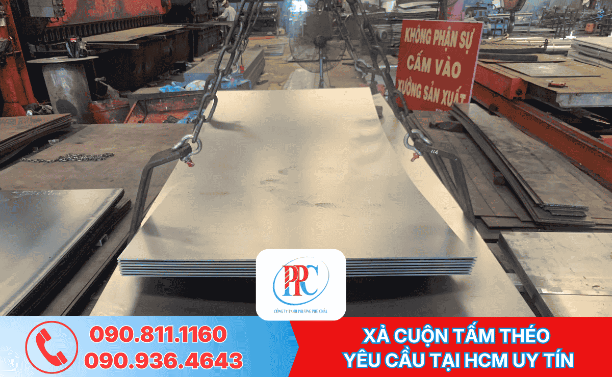 Xả Cuộn Tấm Theo Yêu Cầu