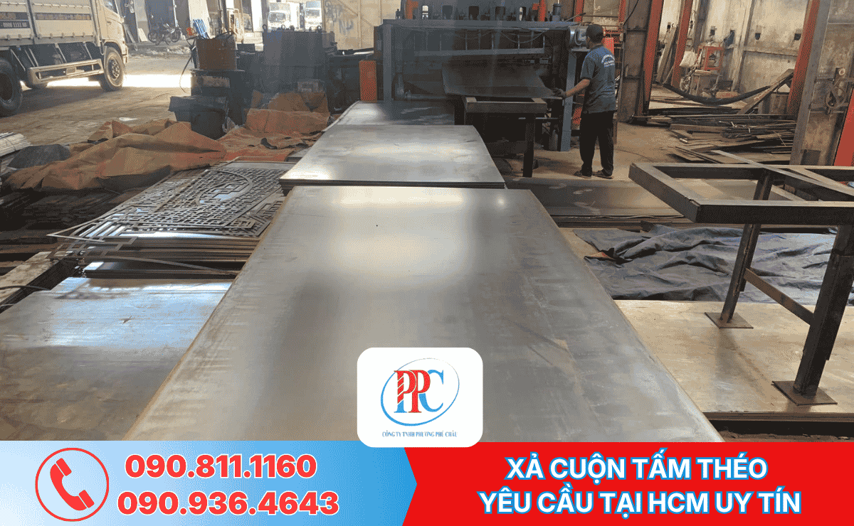 Xả Cuộn Tấm Theo Yêu Cầu