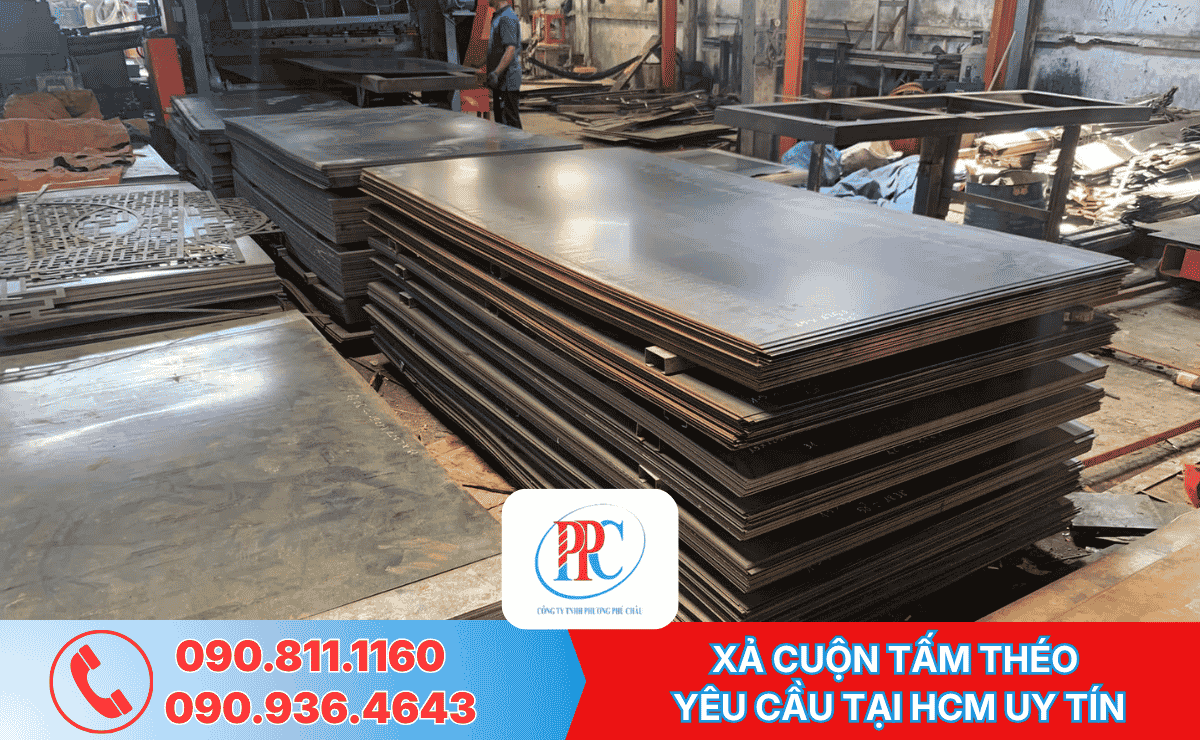 Xả Cuộn Tấm Theo Yêu Cầu