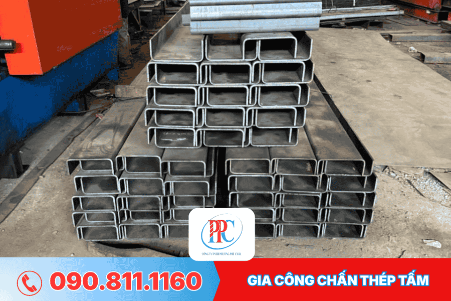 chấn thép tấm