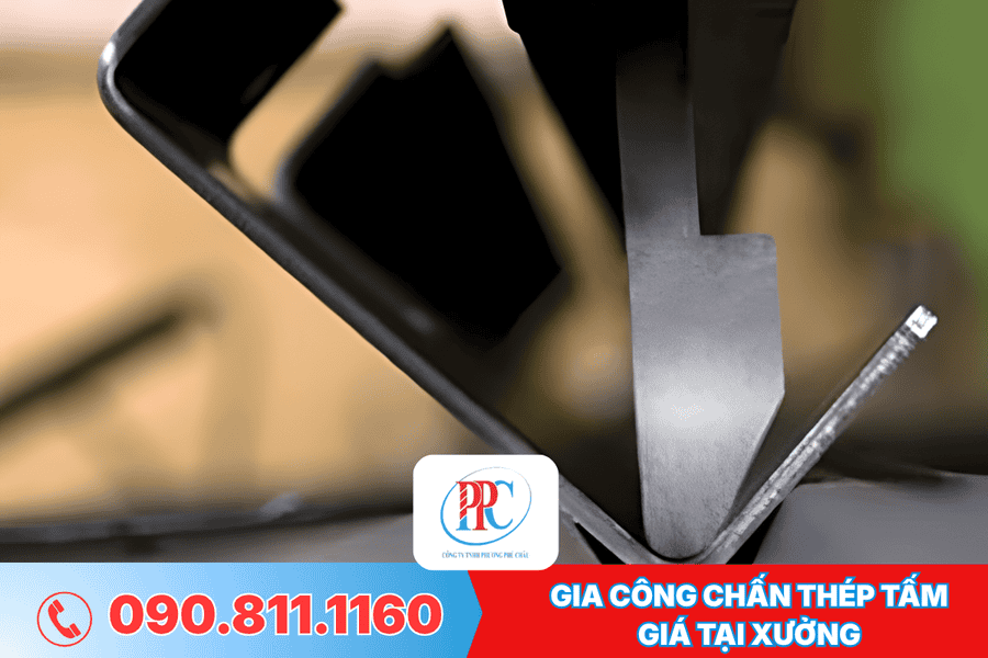 chấn thép tấm
