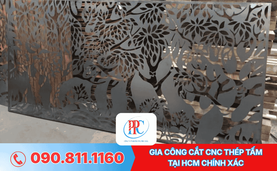 gia công cắt CNC thép tấm