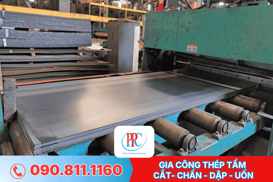 gia công thép tấm