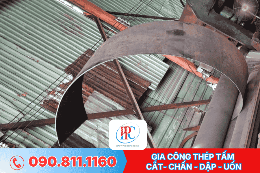 gia công thép tấm