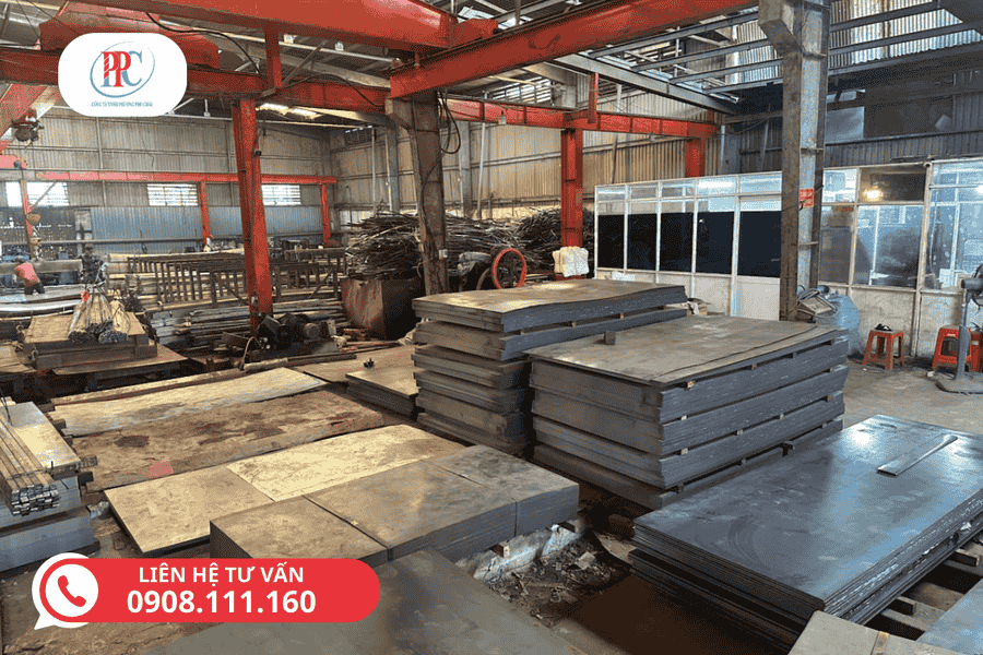 gia công thép tấm theo yêu cầu