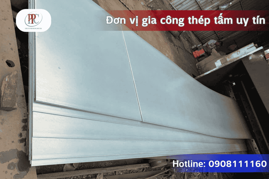 phương pháp gia công thép tấm