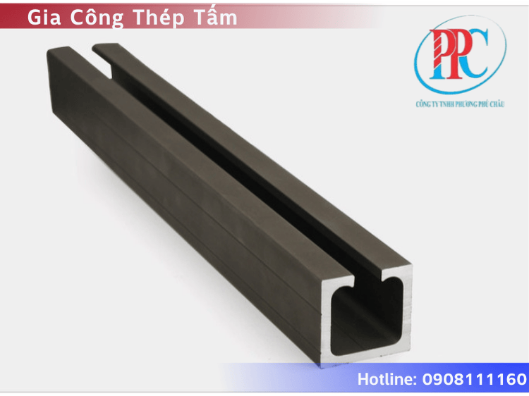 gia công thép tấm làm đường ray cửa cổng tphcm
