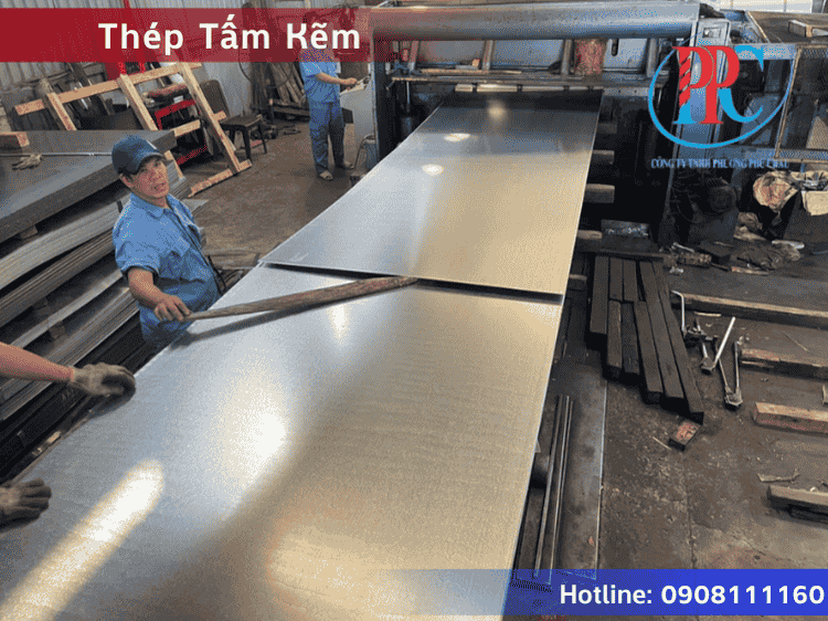 đơn vị kinh doanh và gia công thép tấm - Phương Phú Châu