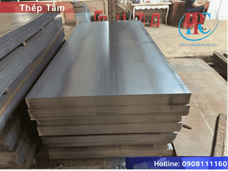 Cách bảo quản thép tấm ngoài trời