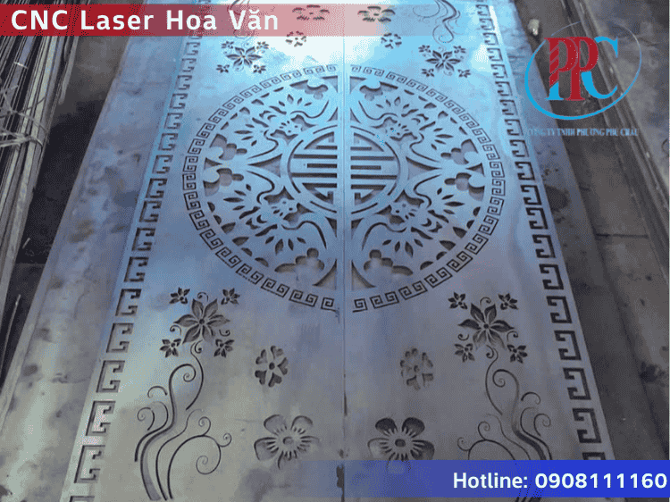 CNC Laser thép tấm - Phương Phú Châu
