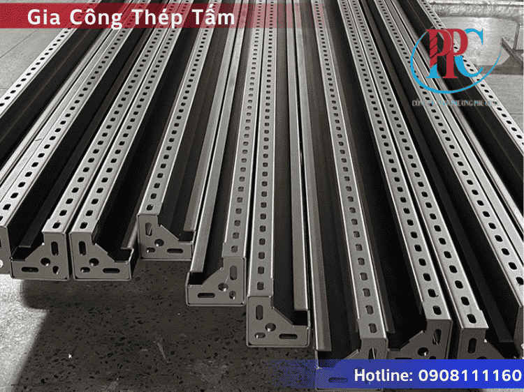 gia công khung thang máy thép - Phương Phú Châu