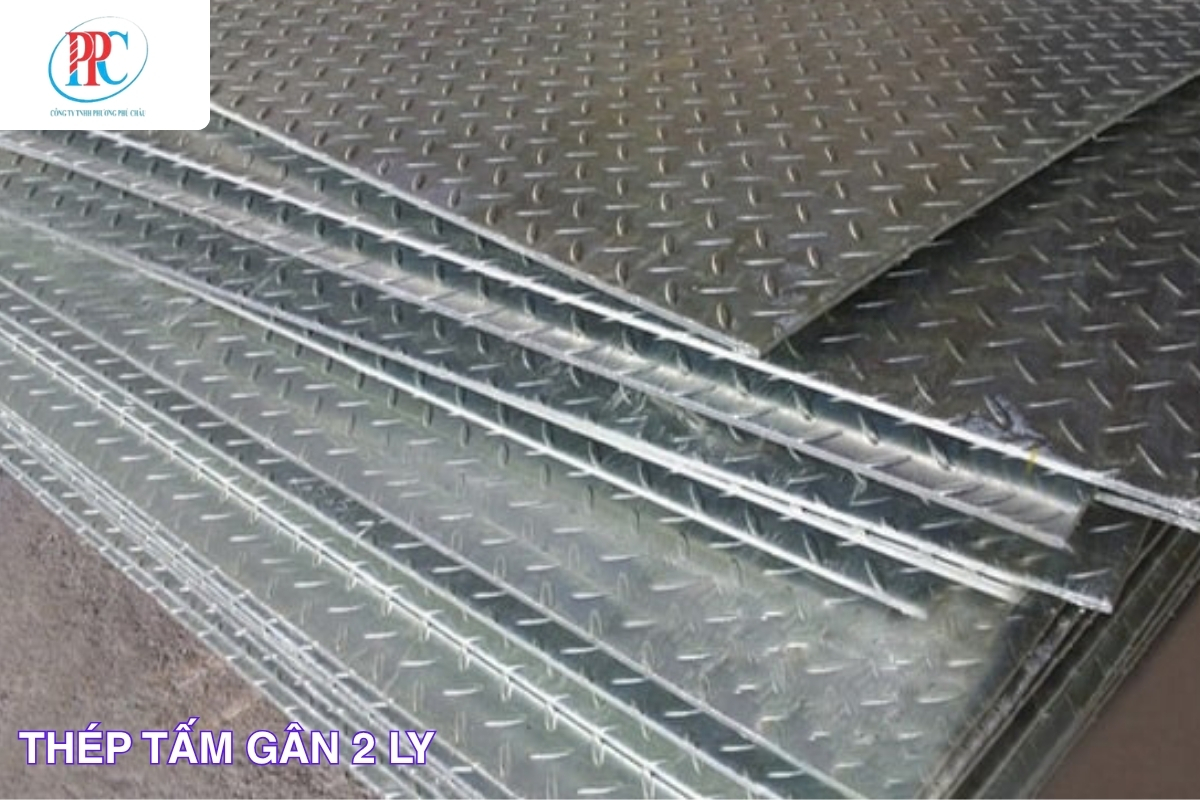 Thép tấm gân 2 ly