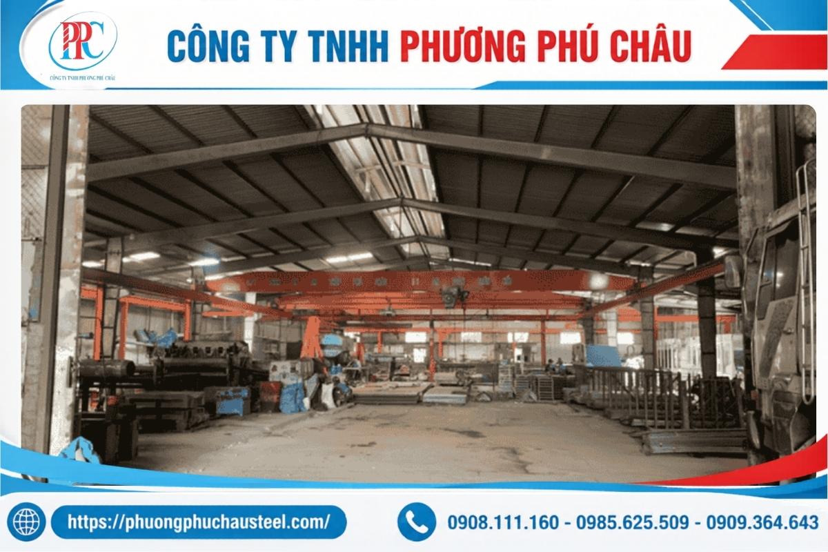 Xưởng gia công thép tấm Phương Phú Châu