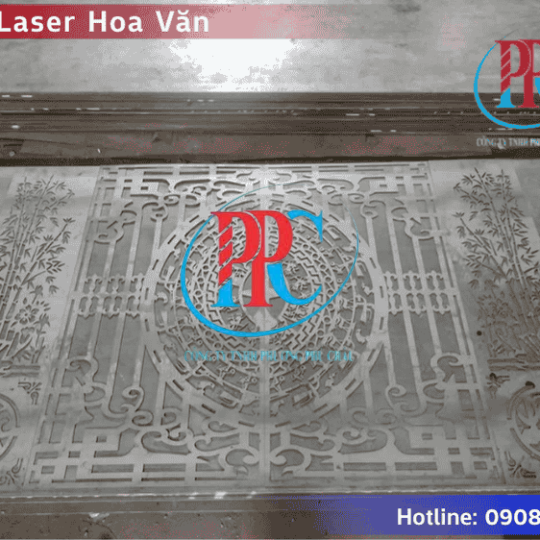 Cắt hoa văn cửa cổng