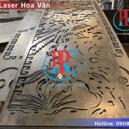 Cắt hoa văn cửa cổng