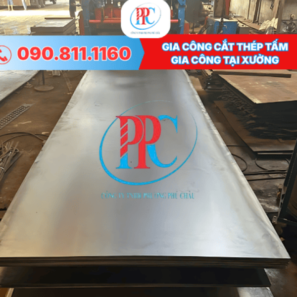 Gia công cắt thép tấm